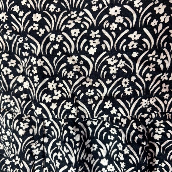 NWT Universal Thread Floral Long Sleeve Blouse - Picture 7 of 7